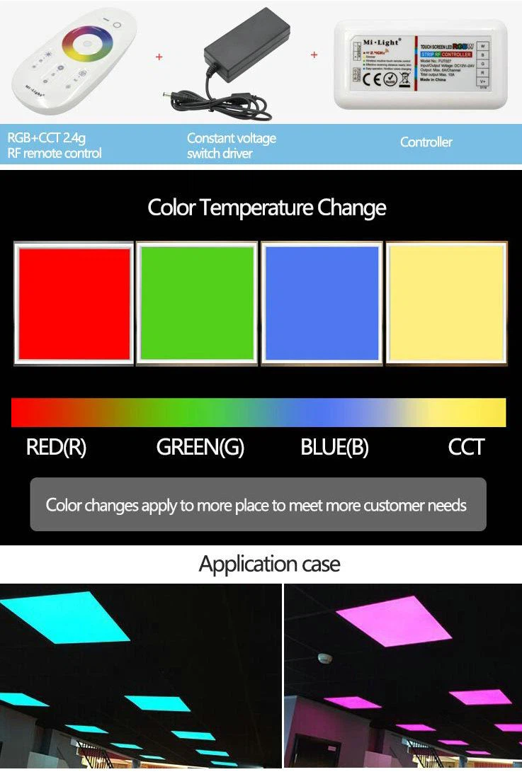 led panel light colour changing