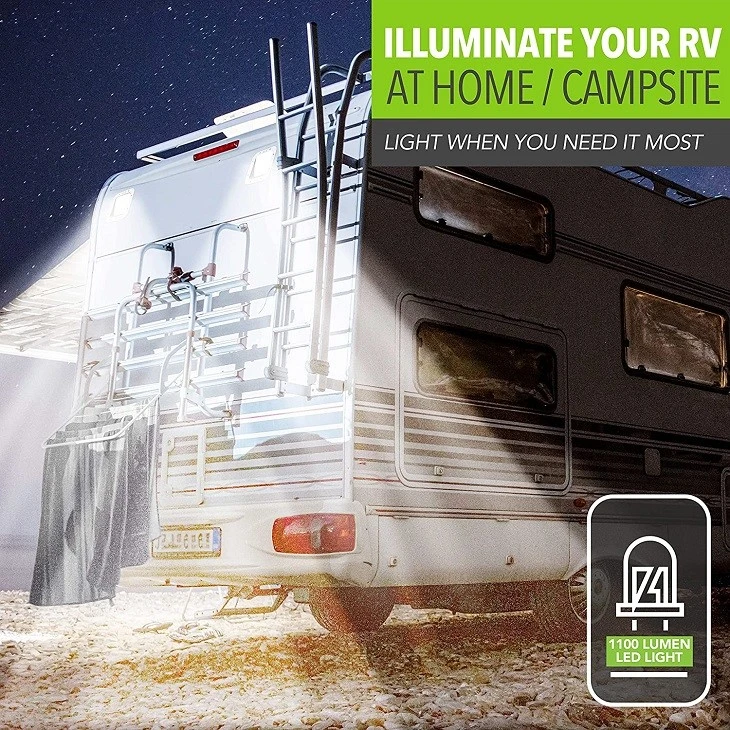 LED RV Exterior Flood Porch Utility Light LED RV Exterior Flood Porch Utility Light