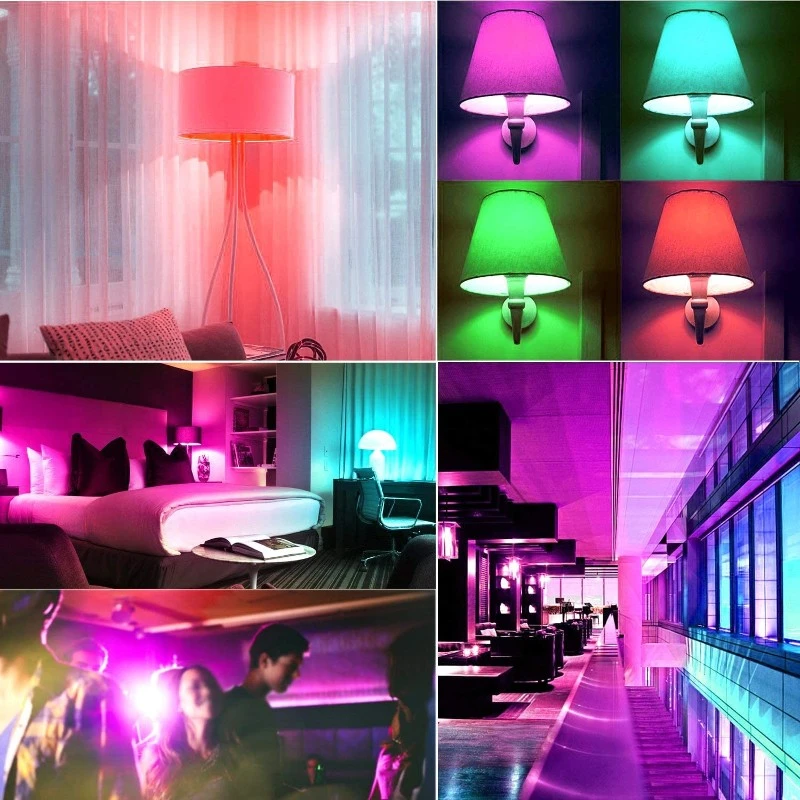 Colour Changing RGB E14 Dimmable C35 LED Candle Bulb application Colour Changing RGB E14 Dimmable C35 LED Candle Bulb application