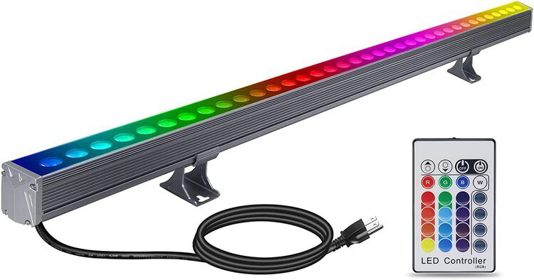 RGBW LED Wall Washer Light Bar1 RGBW LED Wall Washer Light Bar1