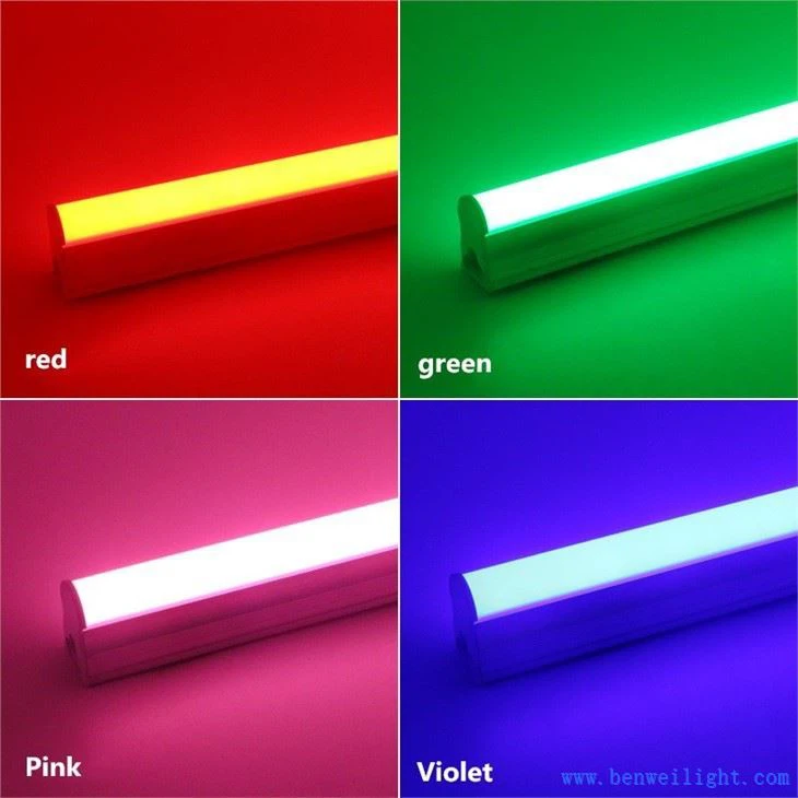 LED T5 T8 Tüp RGB Lamba LED Floresan Tüpler Entegre Işık