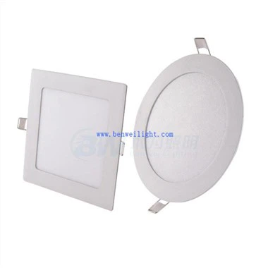 Kalınlık İnce 3W~24W Yuvarlak Led Panel Işık