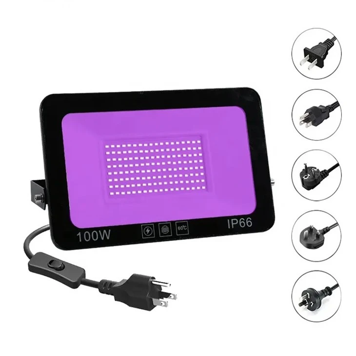 365nm 100W UV Siyah Işıklar
