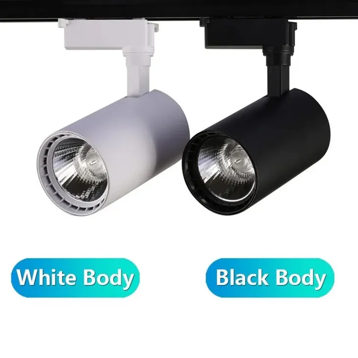 CCT adjustable led track lights