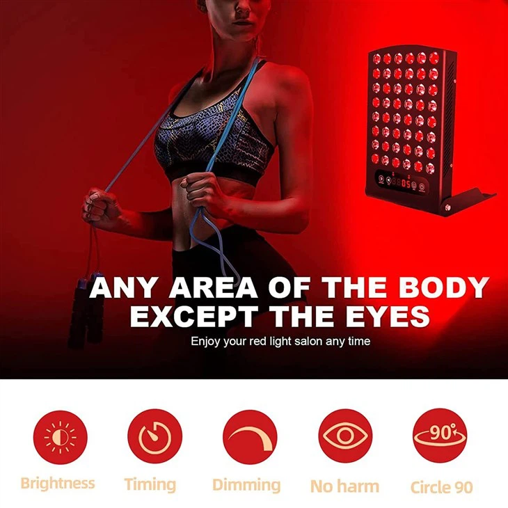 48 LED'li Kırmızı Işık Terapi Paneli Lazer