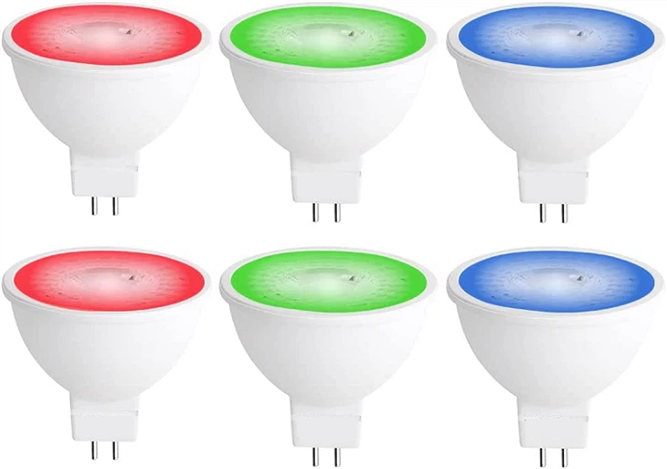 RGB 16 Renkli Spot Ampuller