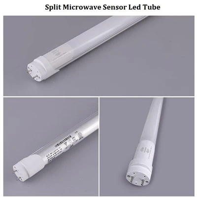20W Kısılabilir Mikrodalga Hareket Sensörü T8 LED Tüp Işık