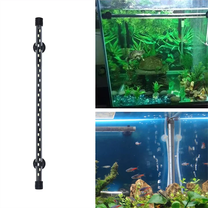 Aquarium Light Bar LED Fish Tank Slim Clip Lamp Plant Growing Lighting factory