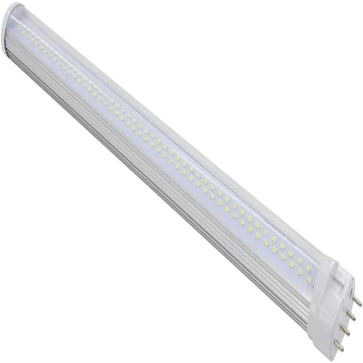 18W 2G11 LED Tube - 6000K Daylight (AC85-265V, Horizontal Connection)