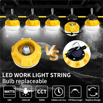 50/100/200FT Construction String Work Lights LED Super Bright best