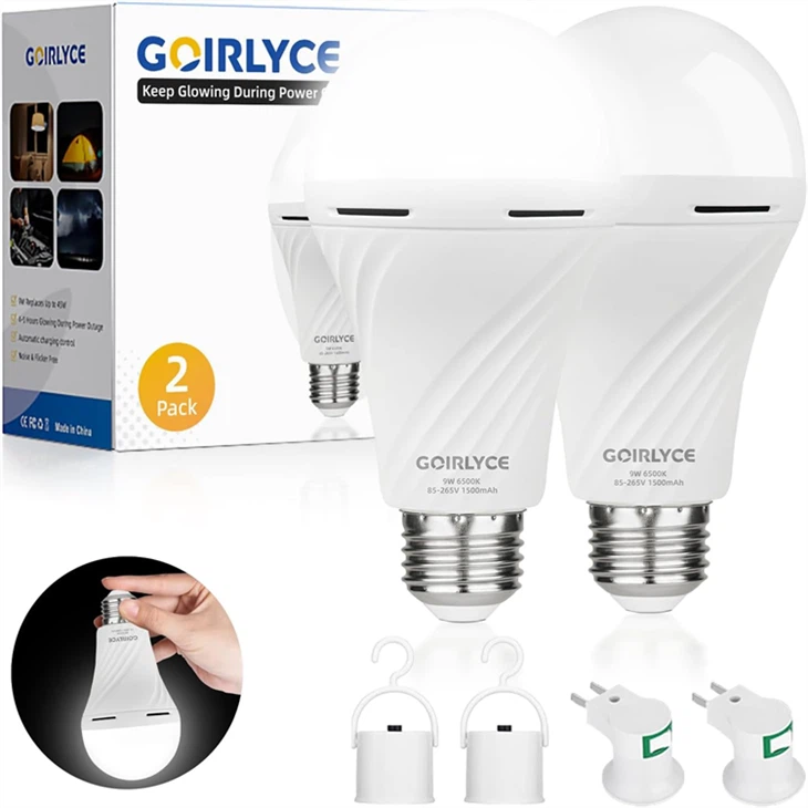 LED Emergency Light Bulbs For Home Power Failure