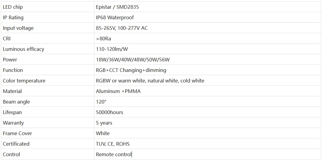 underwater light underwater light