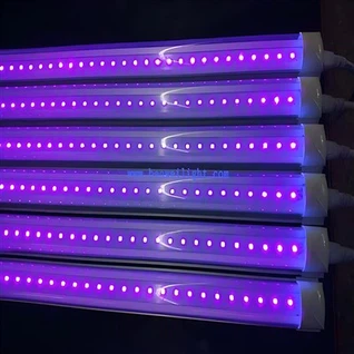 10W UV LED T8 Tüp Işık AC85-265V|395 nm|Çok amaçlı
