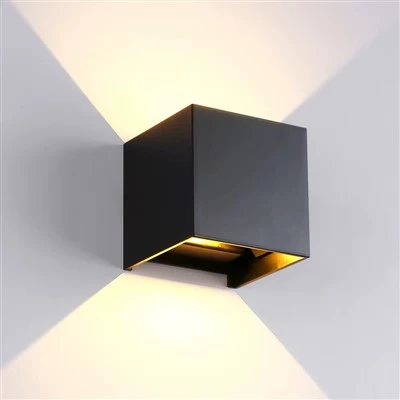 LED Projektör Dış Duvar Işık Bahçe Dış Mekan Güvenlik Projektör Işık (100W)