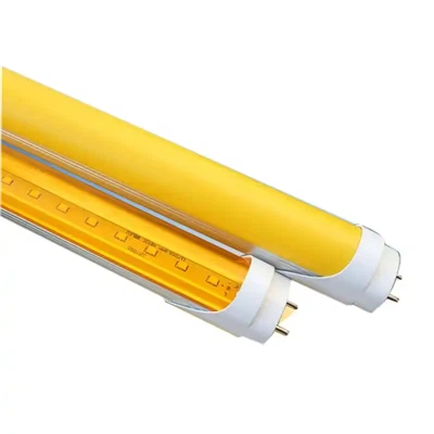 UV-Dayanıklı T8 LED Lamba Tüpü T5 Patlamaya Dayanıklı-Sarı Işık