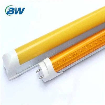 Sarı Kapak Tüpü LED Işıklar Anti UV Tüpü